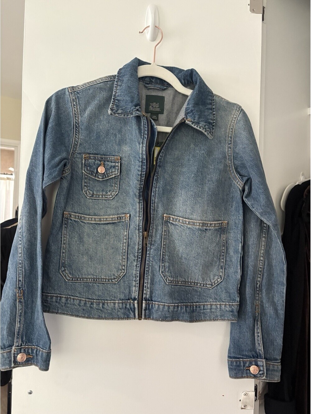 Target Denim Jacket Brand New With Tag Size Extra Small Super Cute